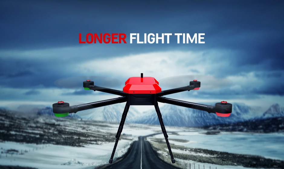 T-motor M1200 long flight time long range drones